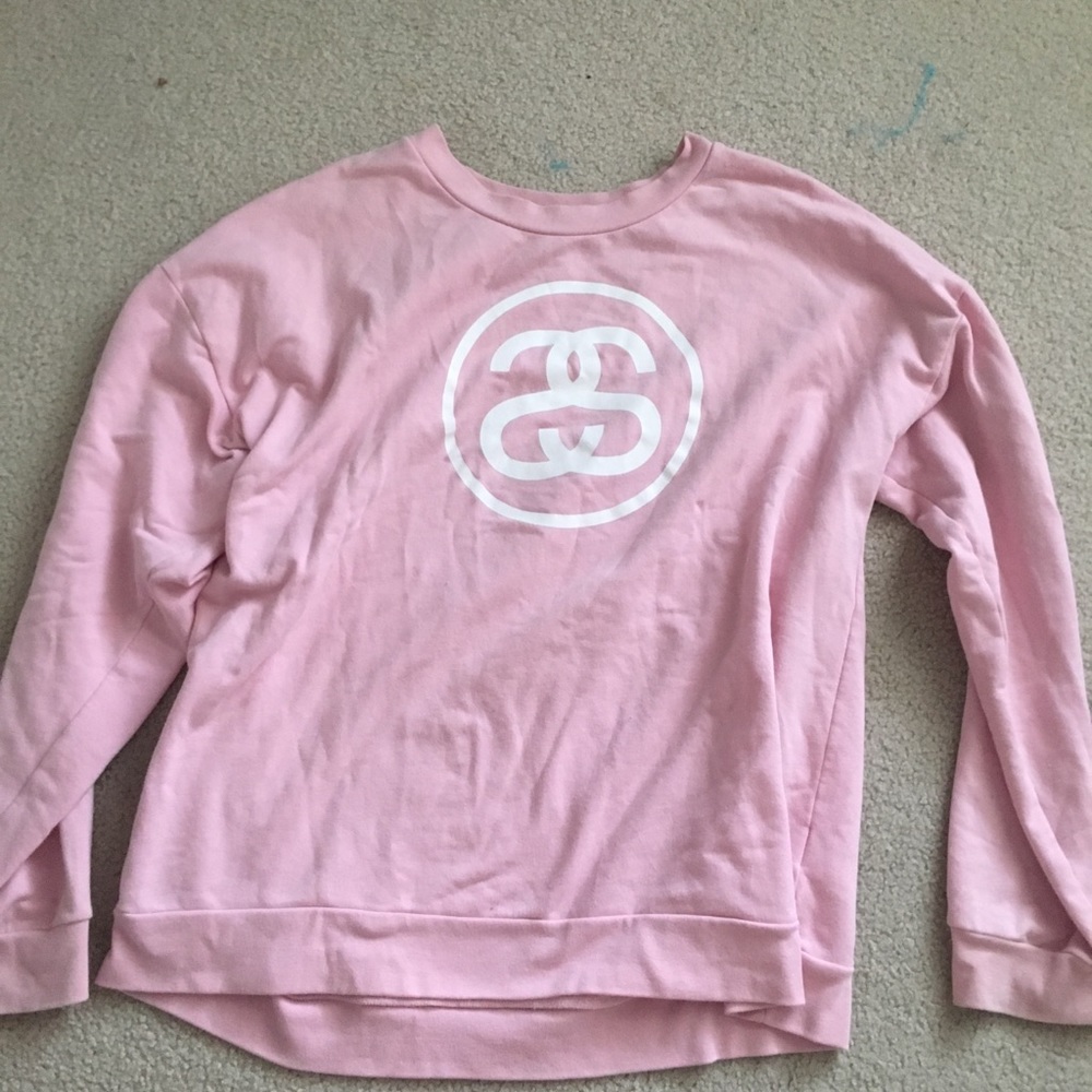 Stussy sweatshirt pink